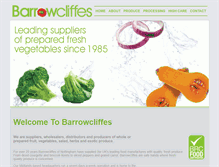 Tablet Screenshot of barrowcliffes.com